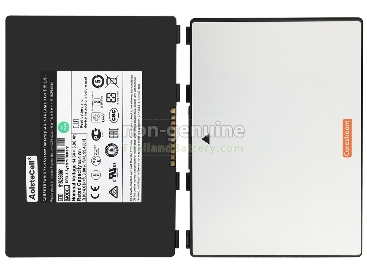 แบตเตอรี่สำหรับ Carestream 1001163