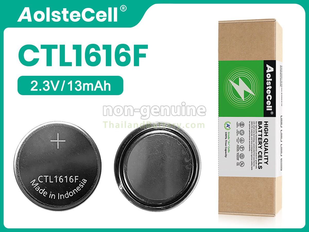 แบตเตอรี่สำหรับ Casio CTL1616F