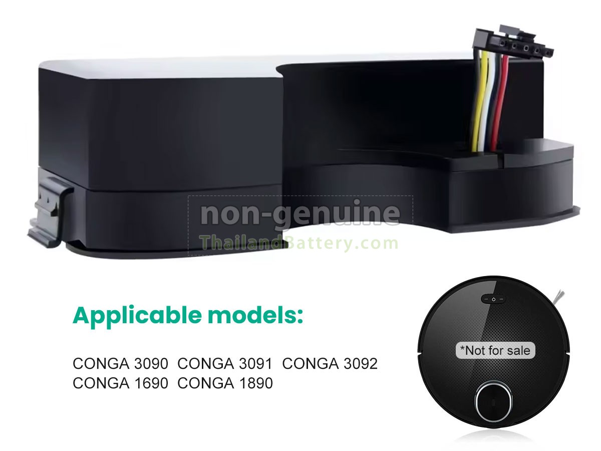 แบตเตอรี่สำหรับ Cecotec CONGA 1690