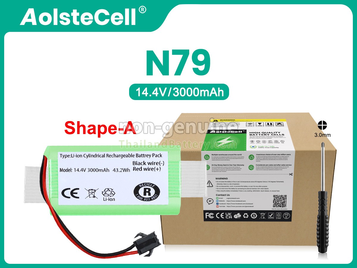 แบตเตอรี่สำหรับ Cecotec CONGA 2290