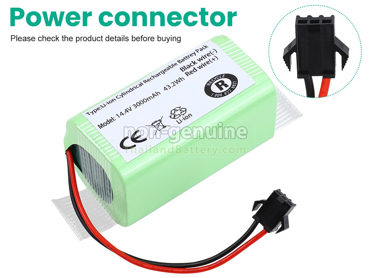 แบตเตอรี่สำหรับ Cecotec CONGA 2290