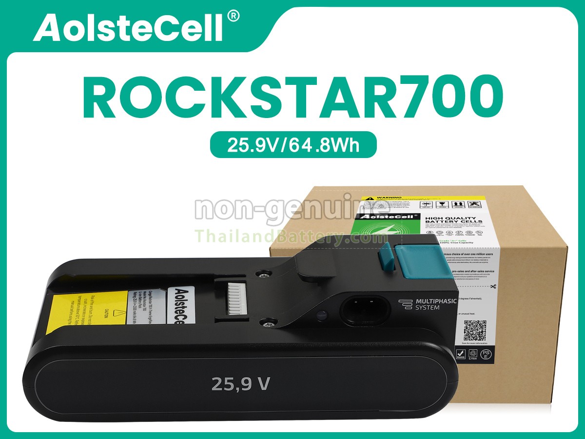 แบตเตอรี่สำหรับ Cecotec ROCKSTAR 1300 X-TREME