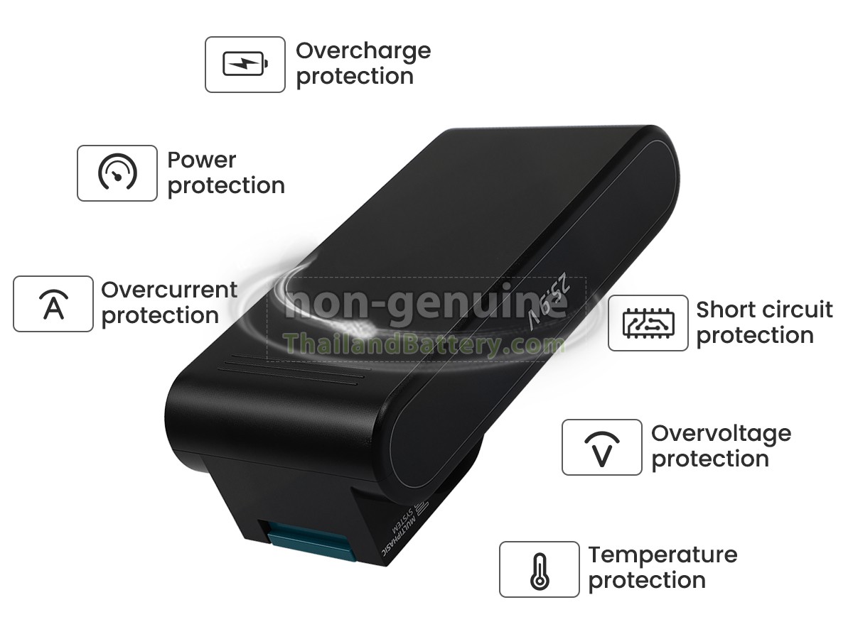 แบตเตอรี่สำหรับ Cecotec ROCKSTAR 1300 X-TREME