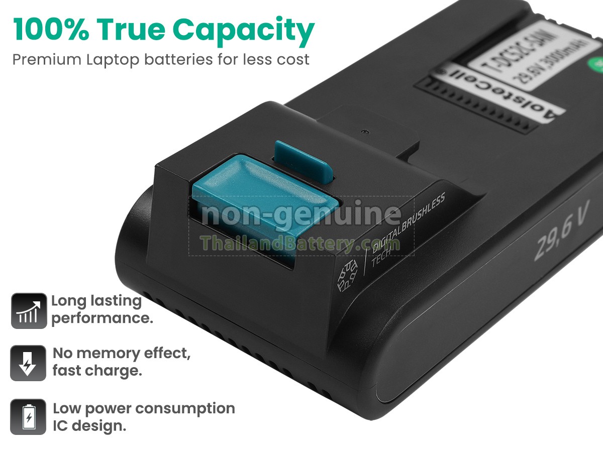 แบตเตอรี่สำหรับ Cecotec ROCKSTAR 1600 X-TREME