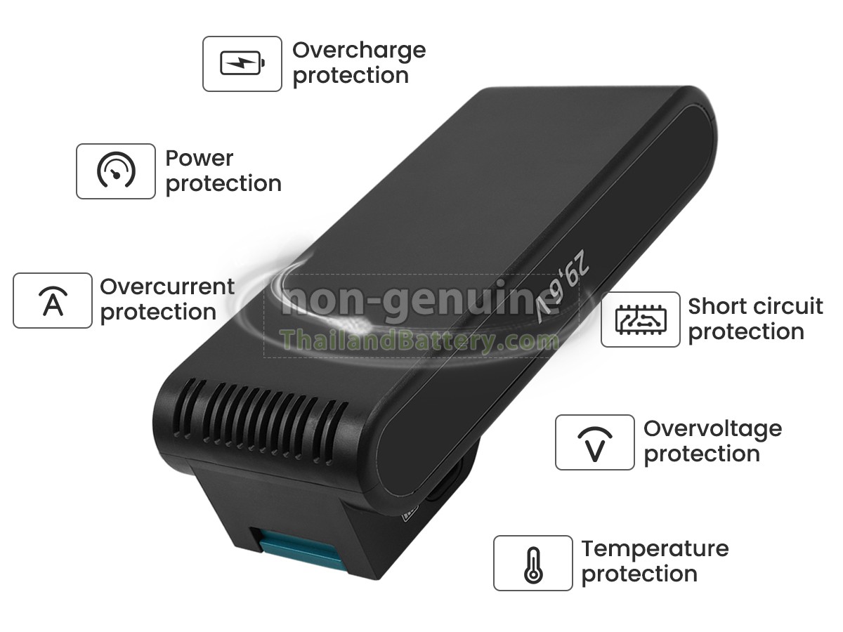 แบตเตอรี่สำหรับ Cecotec ROCKSTAR 1600 X-TREME