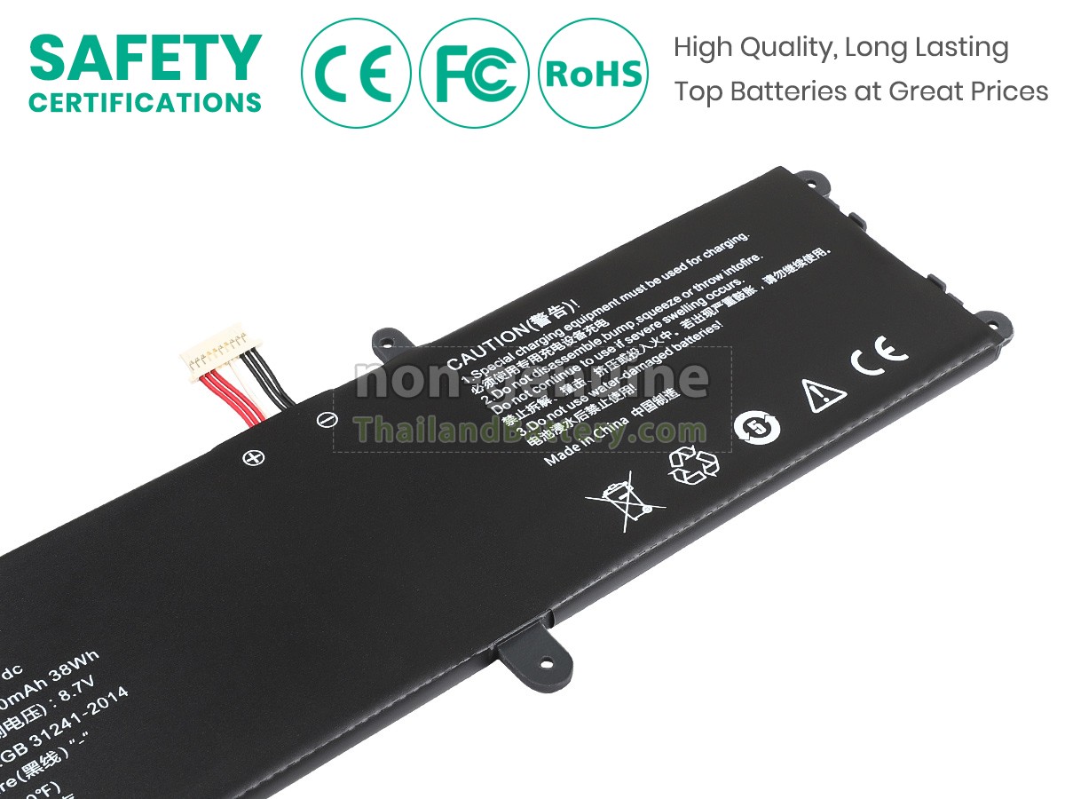แบตเตอรี่สำหรับ CHUWI 059B4-2S1P(2ICP5/59/115)
