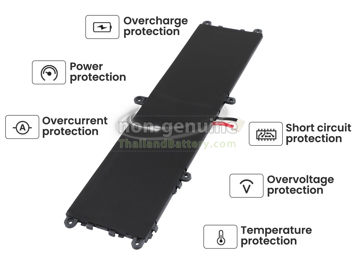 แบตเตอรี่สำหรับ CHUWI 059B4-2S1P(2ICP5/59/115)