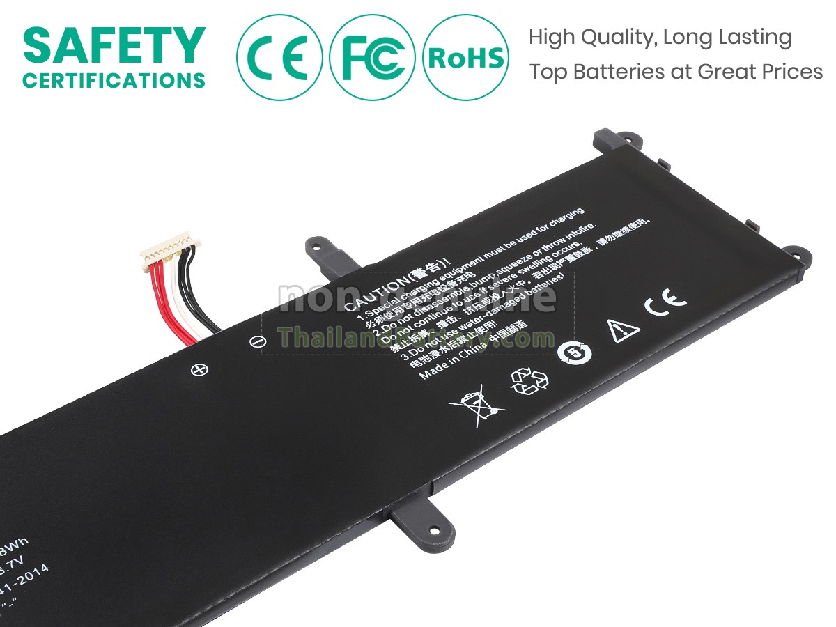 แบตเตอรี่สำหรับ CHUWI 059B4-2S1P(2ICP5/59/115)