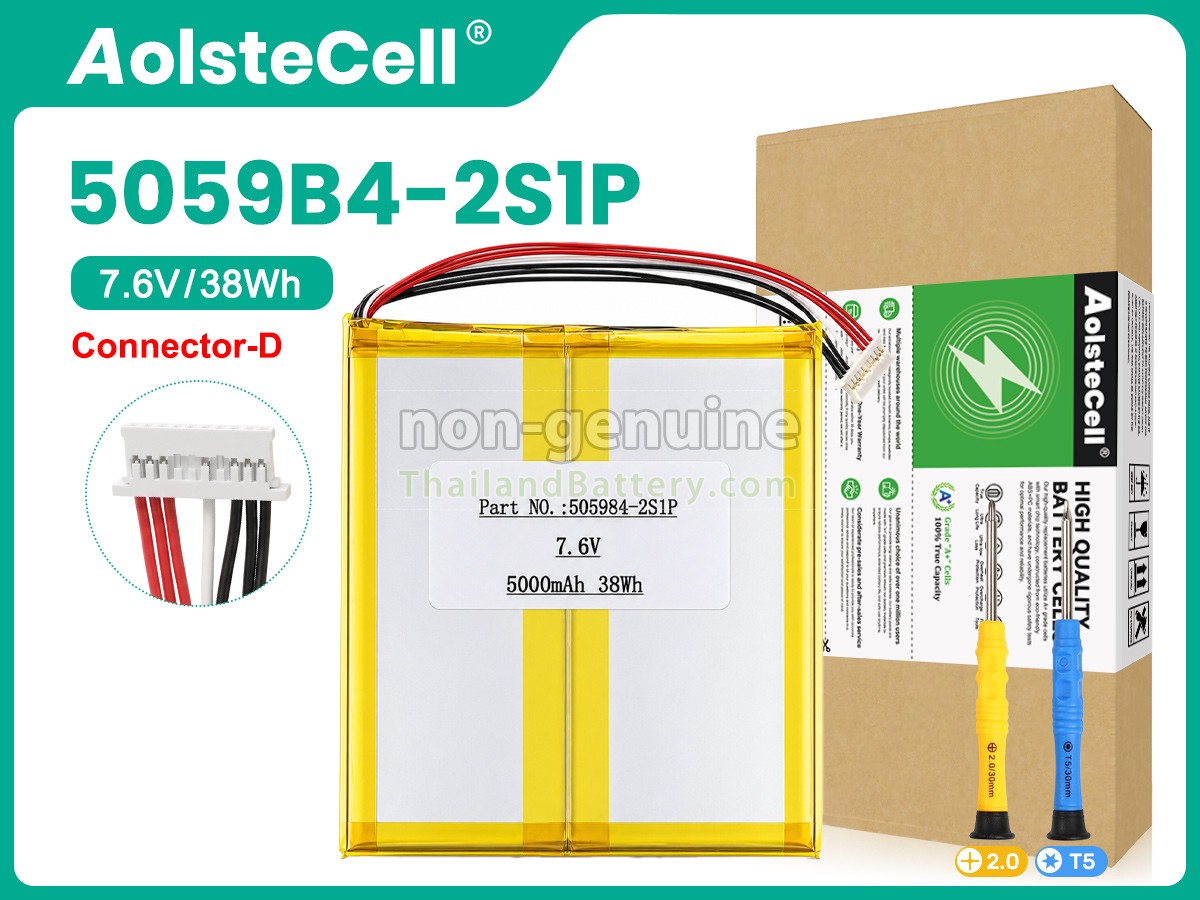 แบตเตอรี่สำหรับ CHUWI 059B4-2S1P(2ICP5/59/115)