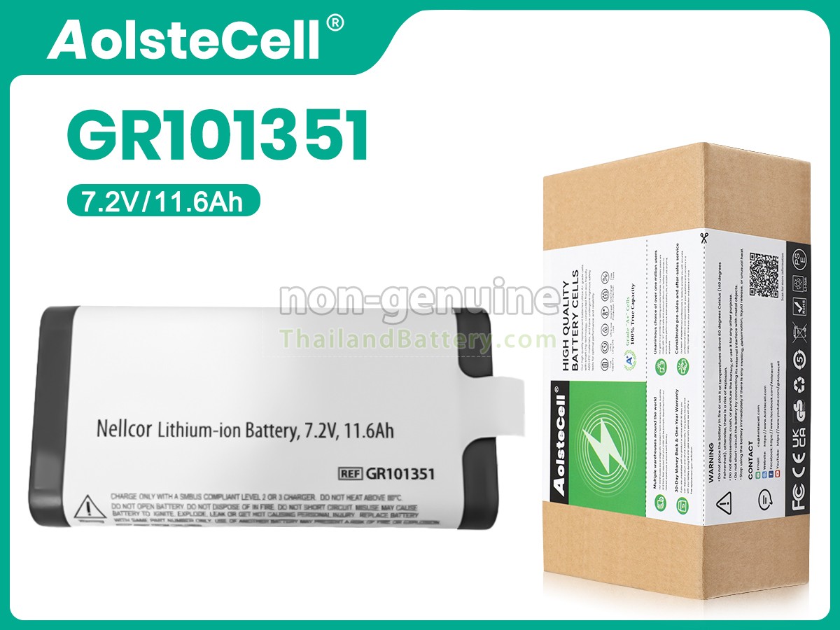 แบตเตอรี่สำหรับ Covidien GR101351(2INR19/66-4)