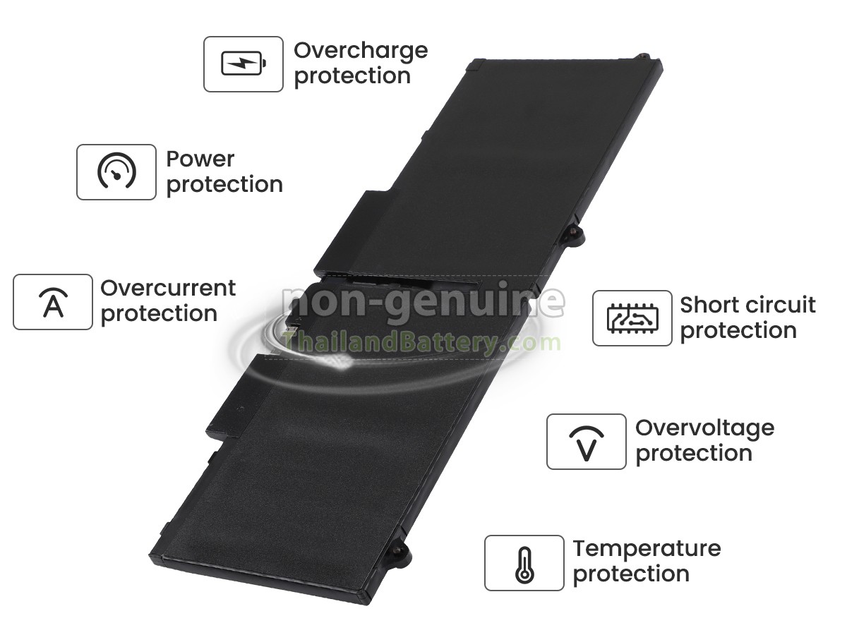 แบตเตอรี่สำหรับ Dell P137G005