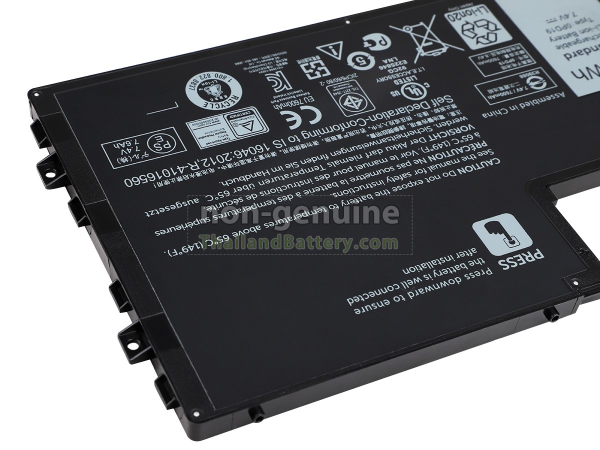 แบตเตอรี่สำหรับ Dell Latitude 15 3550