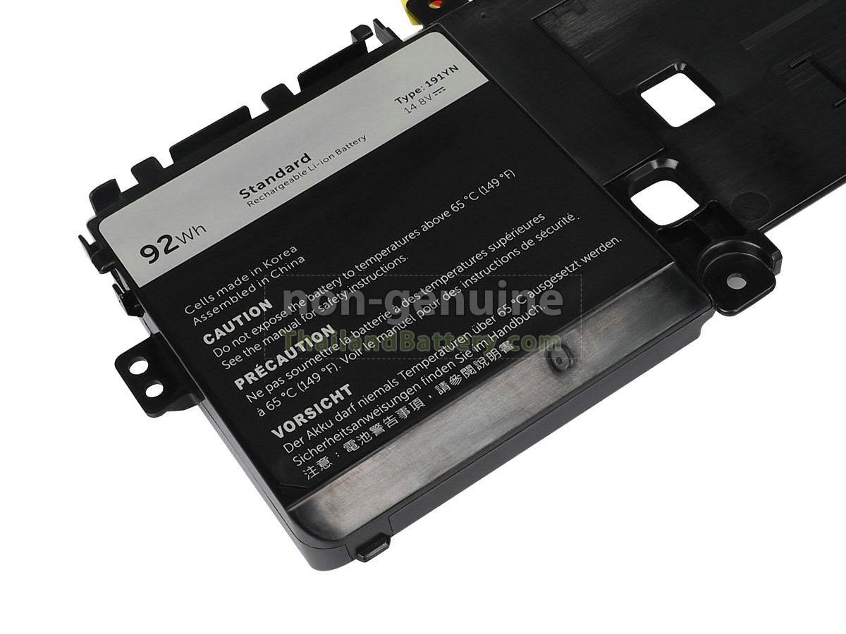 แบตเตอรี่สำหรับ Dell Alienware P42F