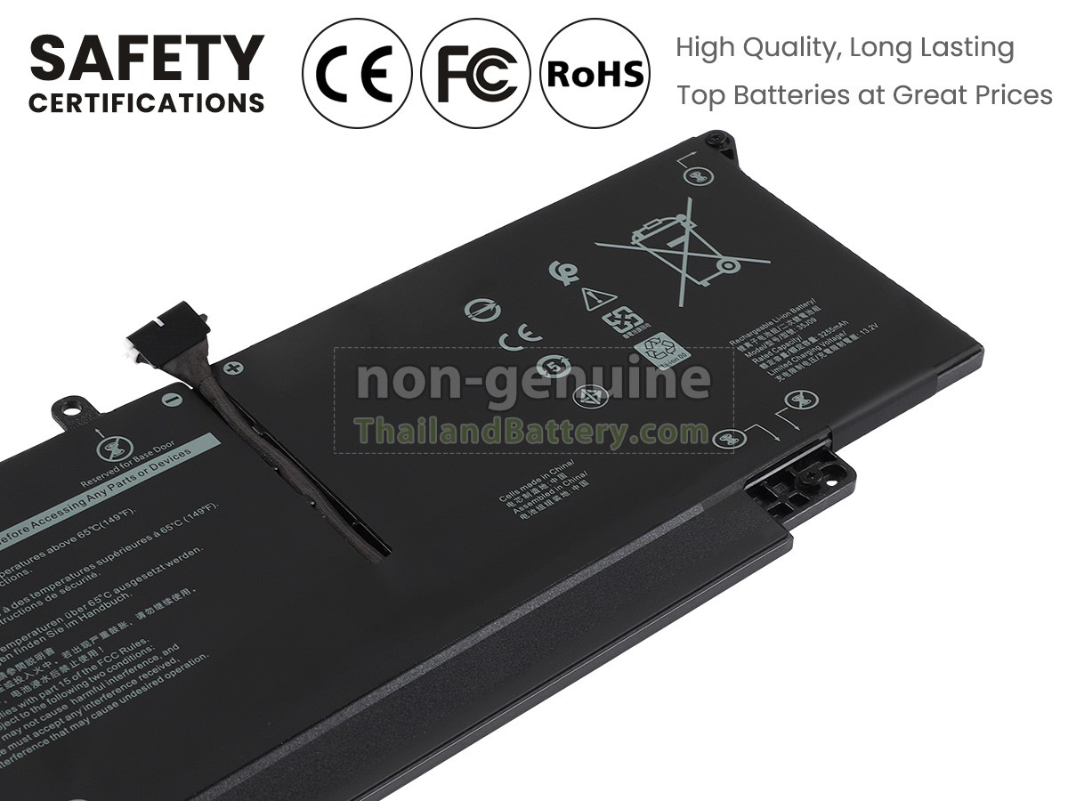 แบตเตอรี่สำหรับ Dell WY9MP