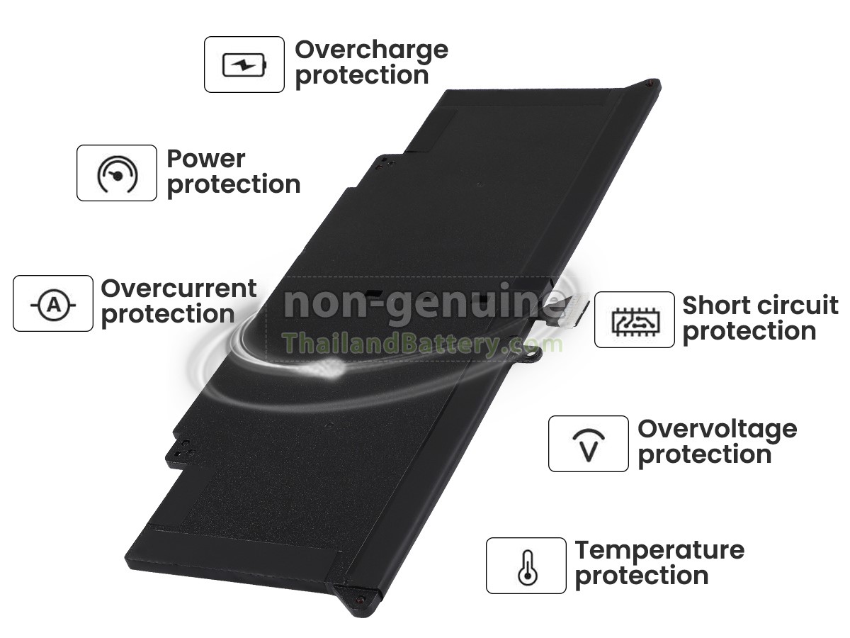 แบตเตอรี่สำหรับ Dell WY9MP