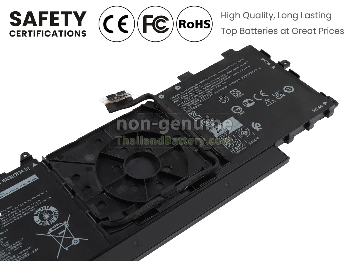 แบตเตอรี่สำหรับ Dell P142G001