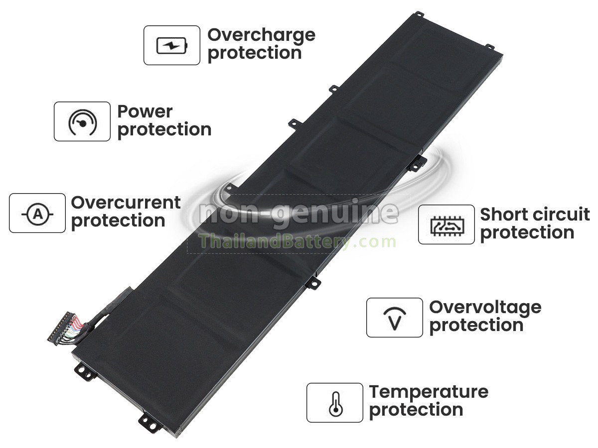 แบตเตอรี่สำหรับ Dell P102F003