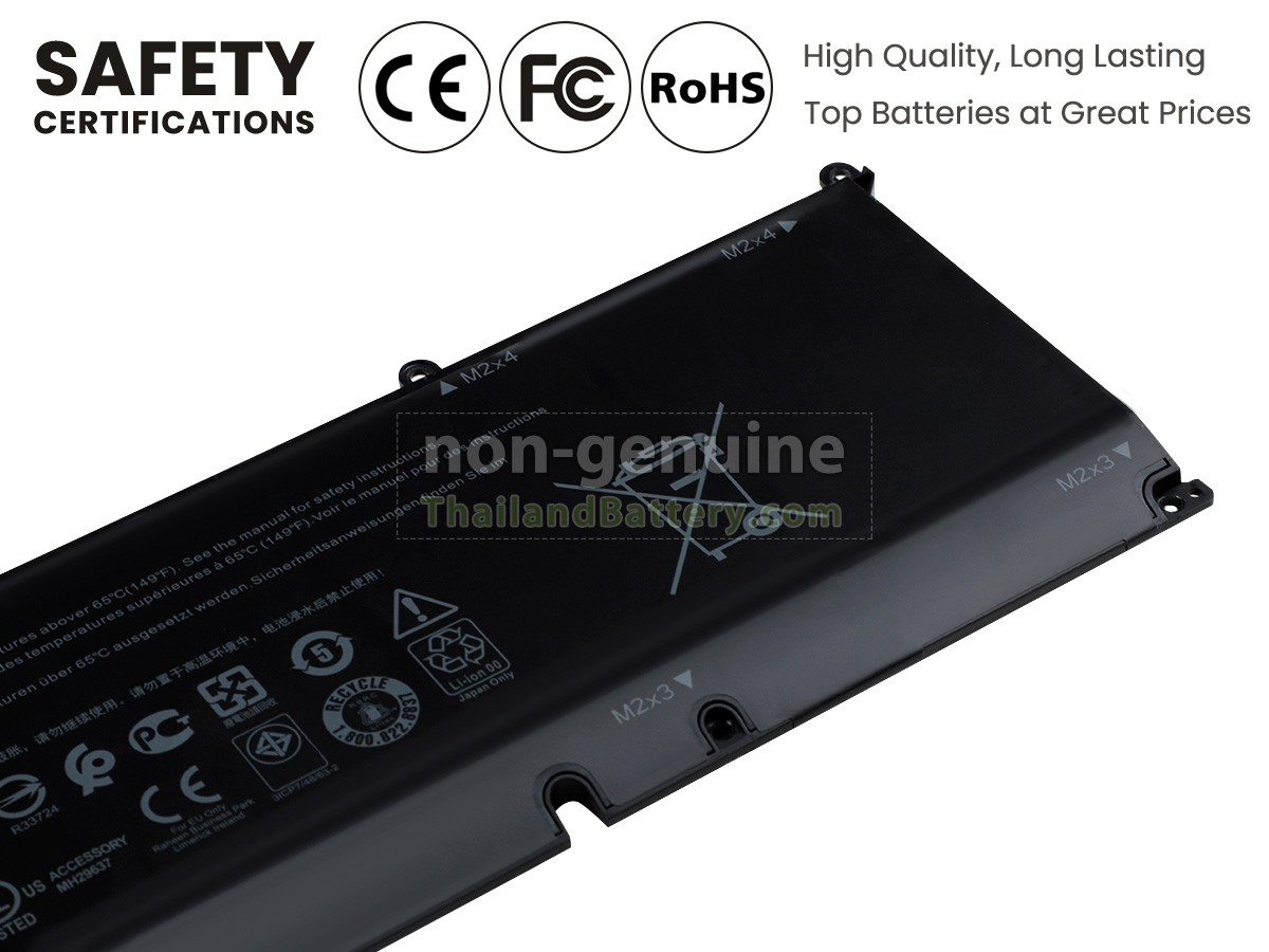 แบตเตอรี่สำหรับ Dell 070N2F