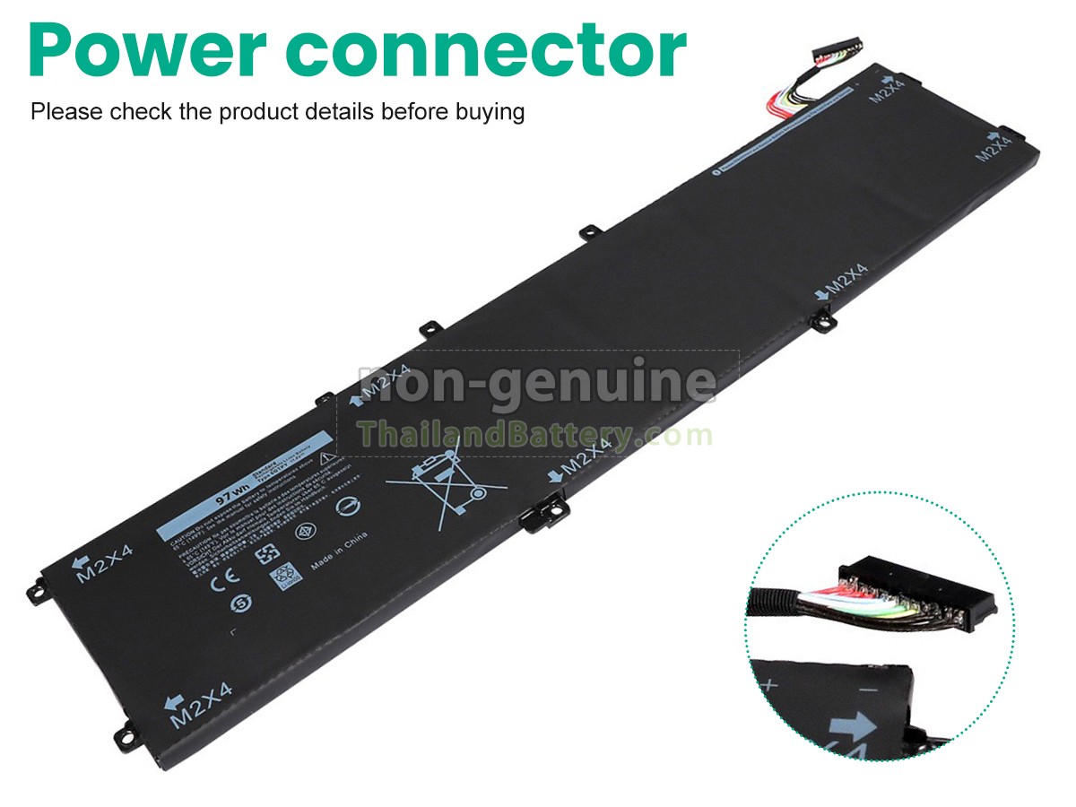 แบตเตอรี่สำหรับ Dell P102F003