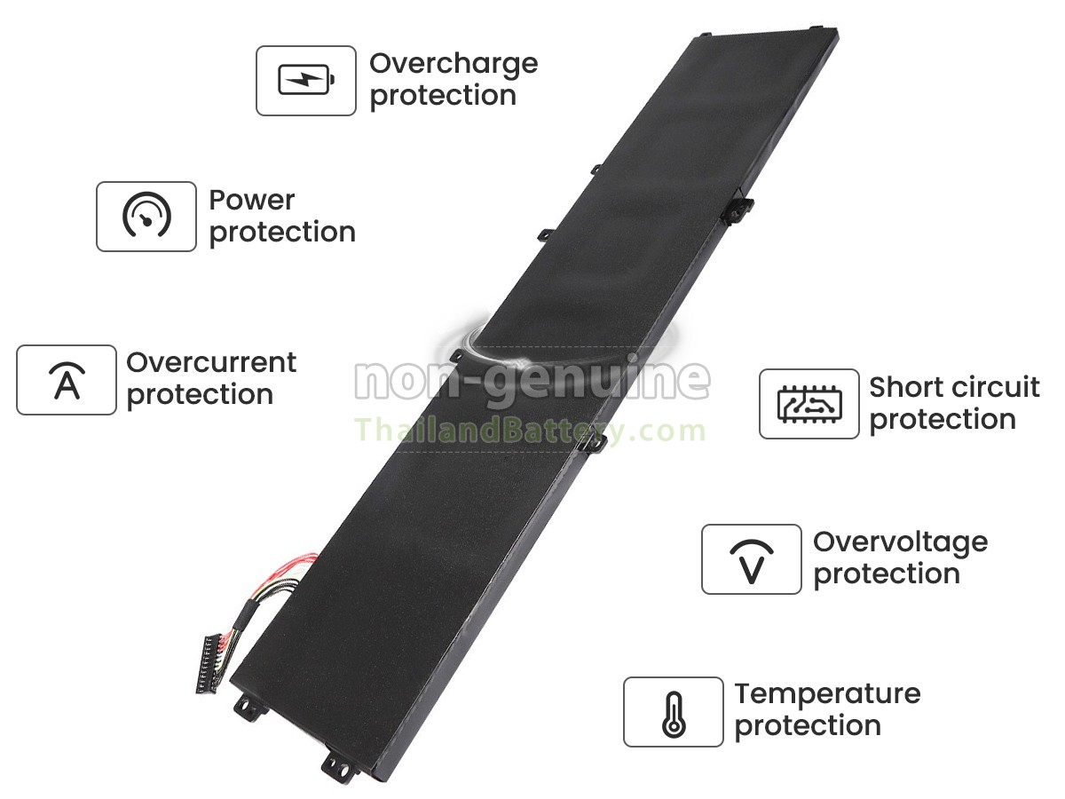 แบตเตอรี่สำหรับ Dell P102F003
