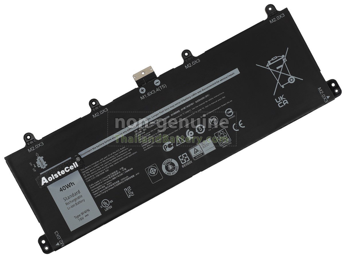 แบตเตอรี่สำหรับ Dell 9F4FN