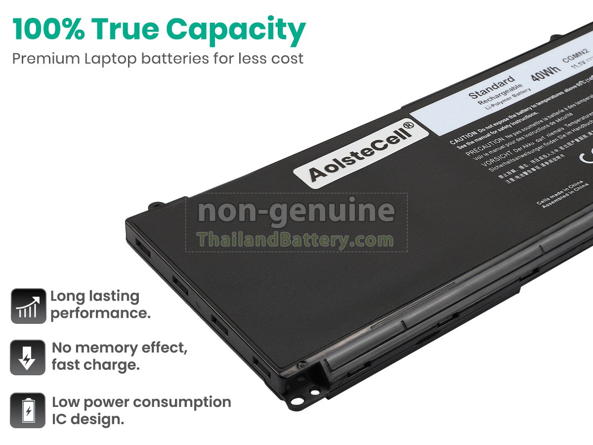 แบตเตอรี่สำหรับ Dell Inspiron 3137