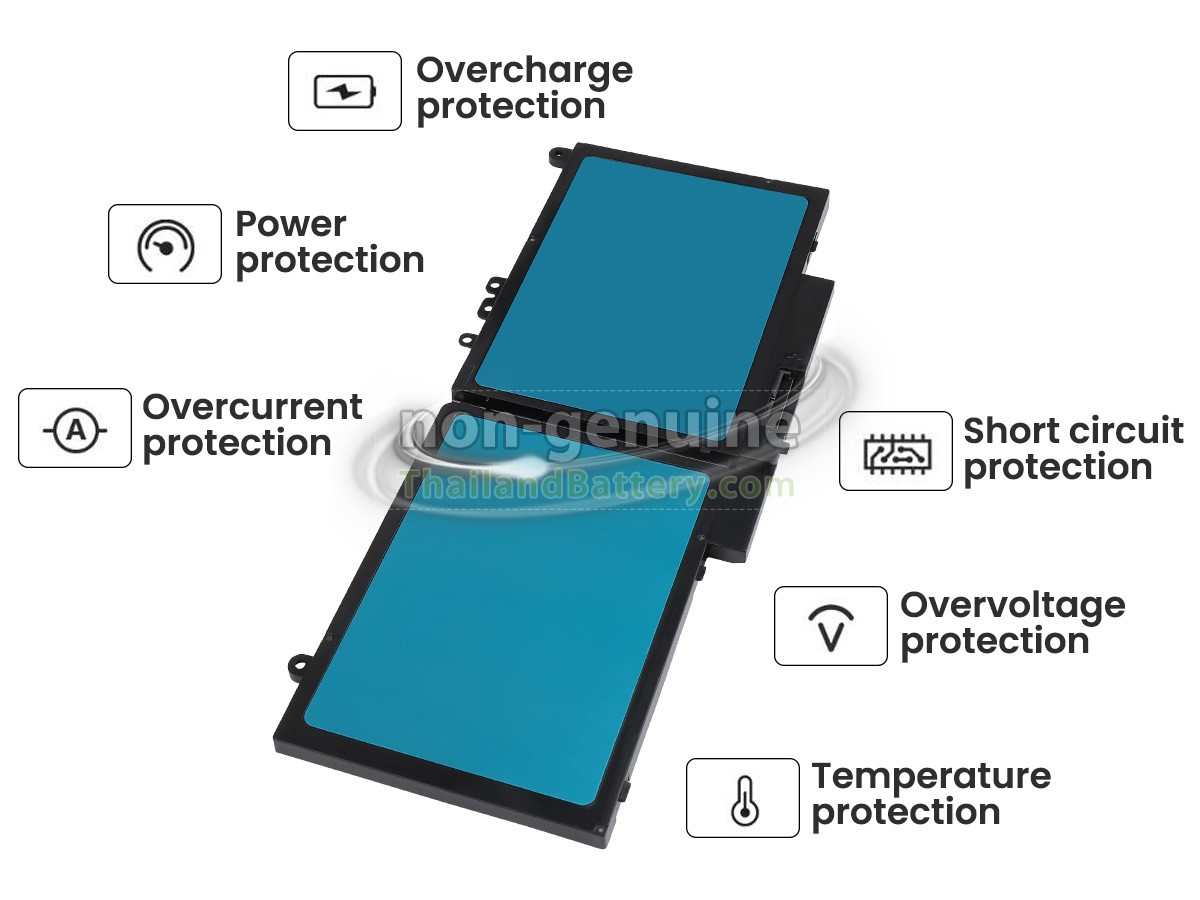 แบตเตอรี่สำหรับ Dell G5M10