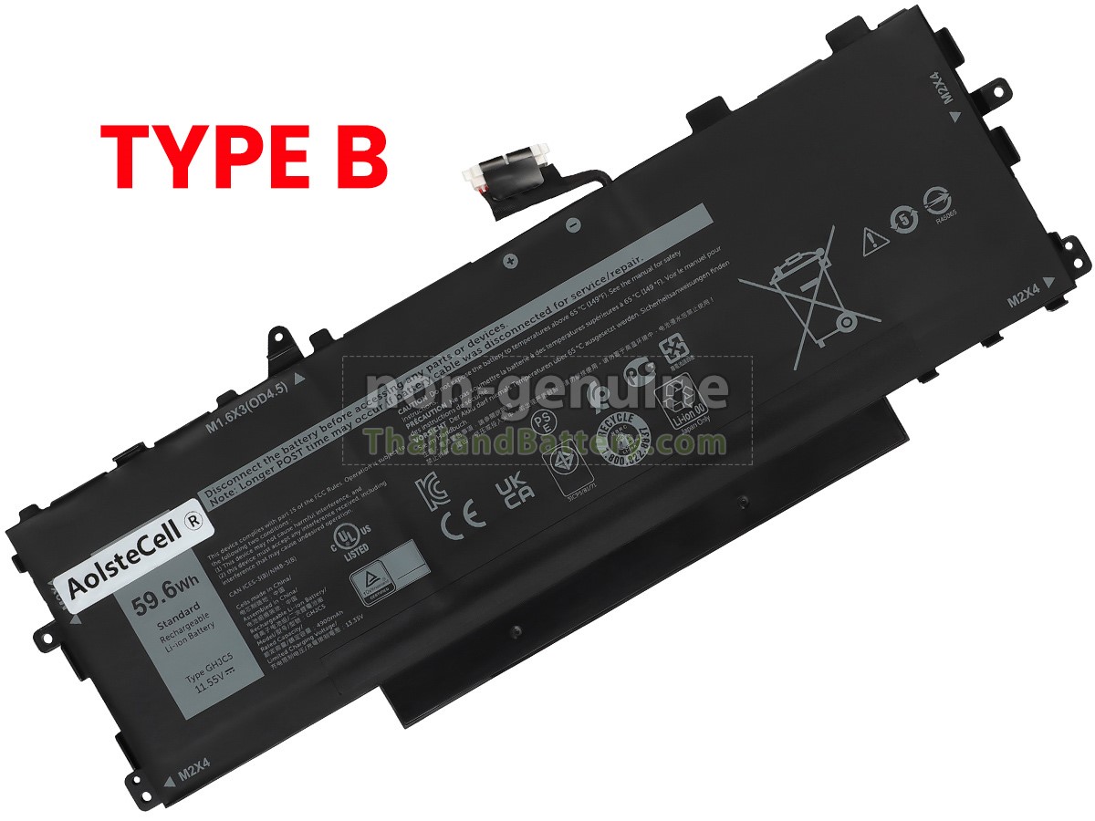 แบตเตอรี่สำหรับ Dell P142G001