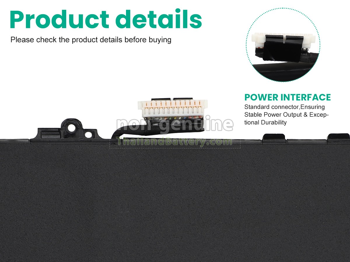 แบตเตอรี่สำหรับ Dell P166G001