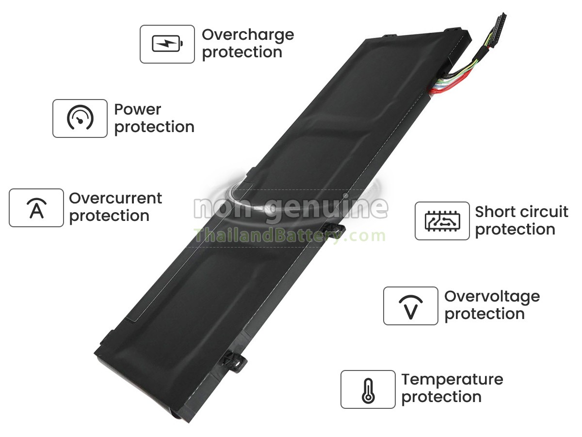 แบตเตอรี่สำหรับ Dell P102F003