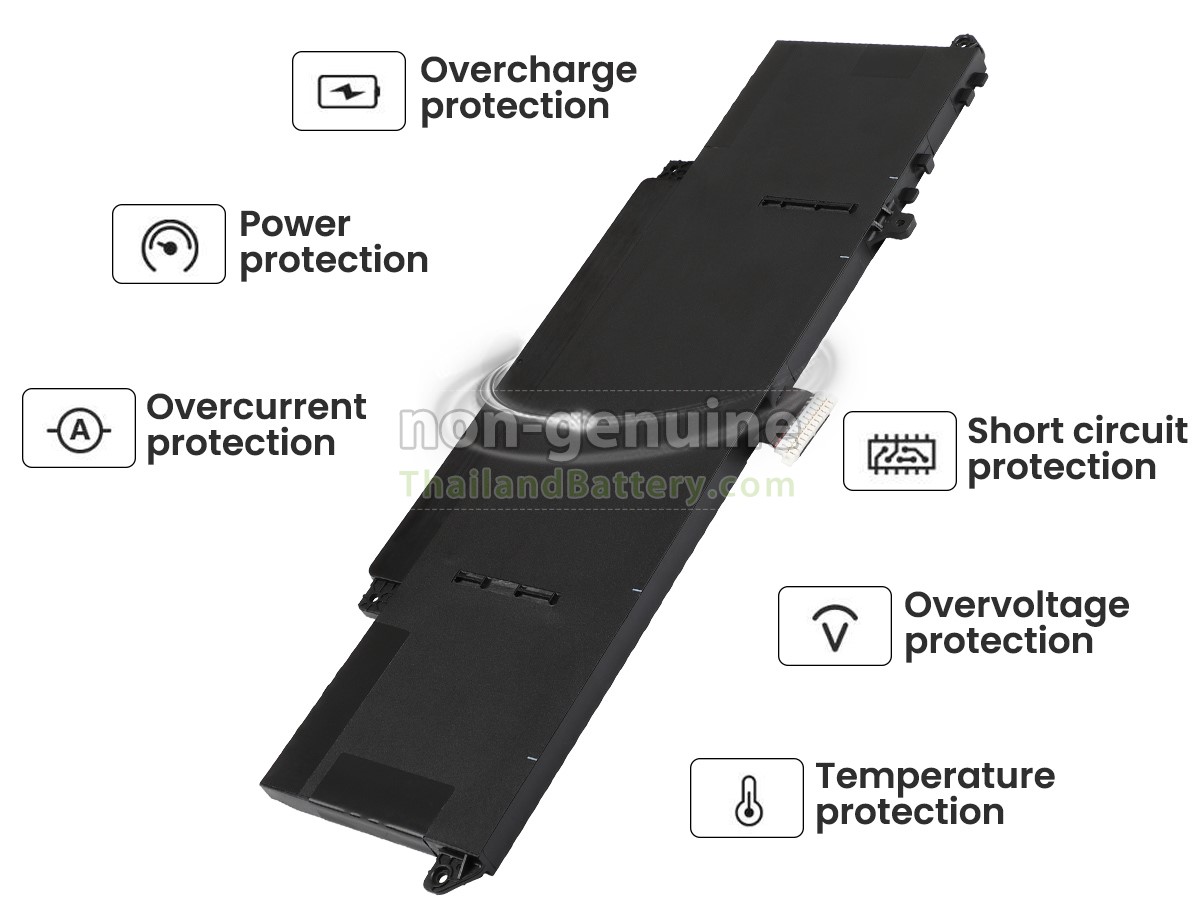 แบตเตอรี่สำหรับ Dell P154G003