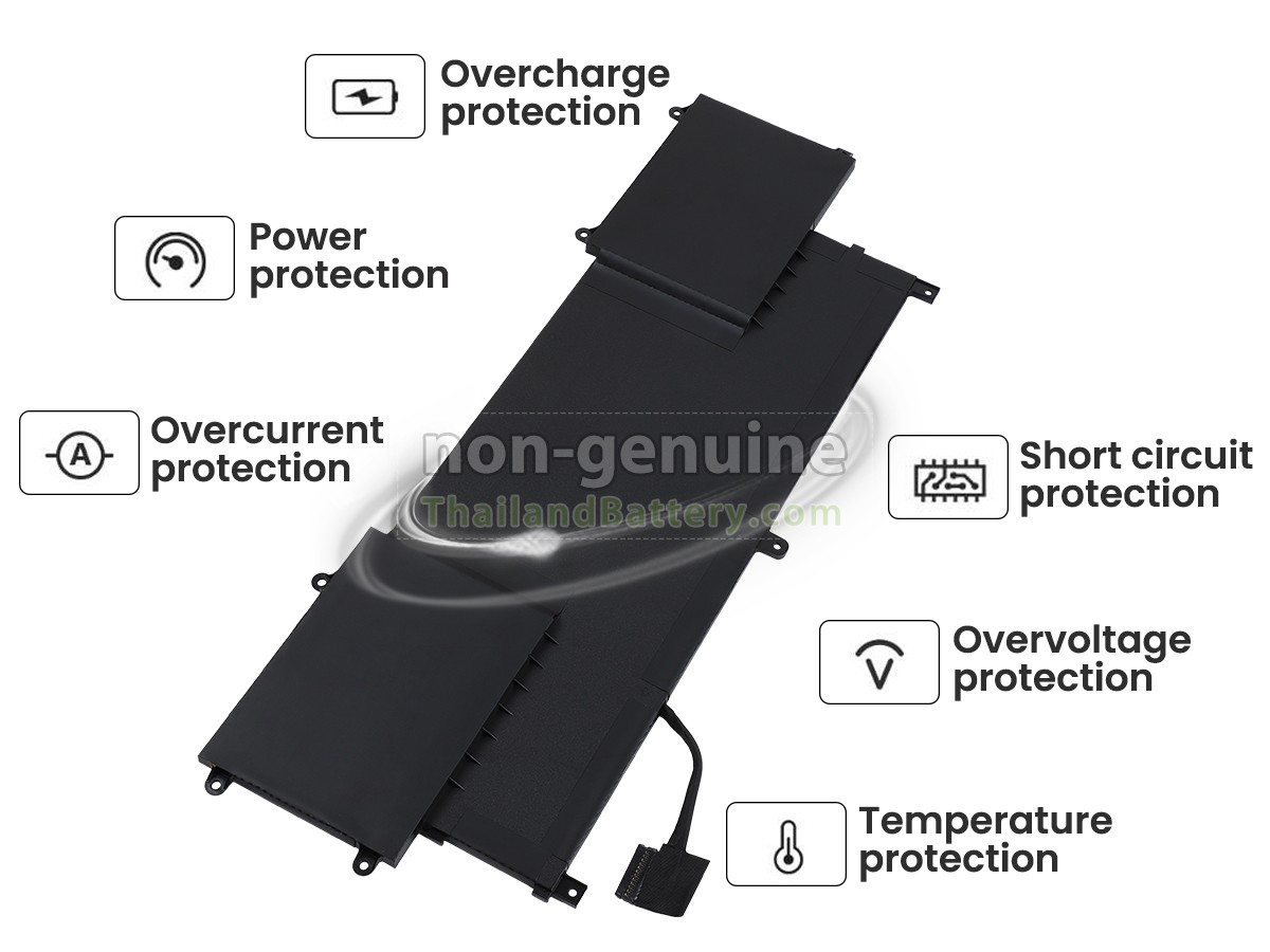 แบตเตอรี่สำหรับ Dell TVKGH