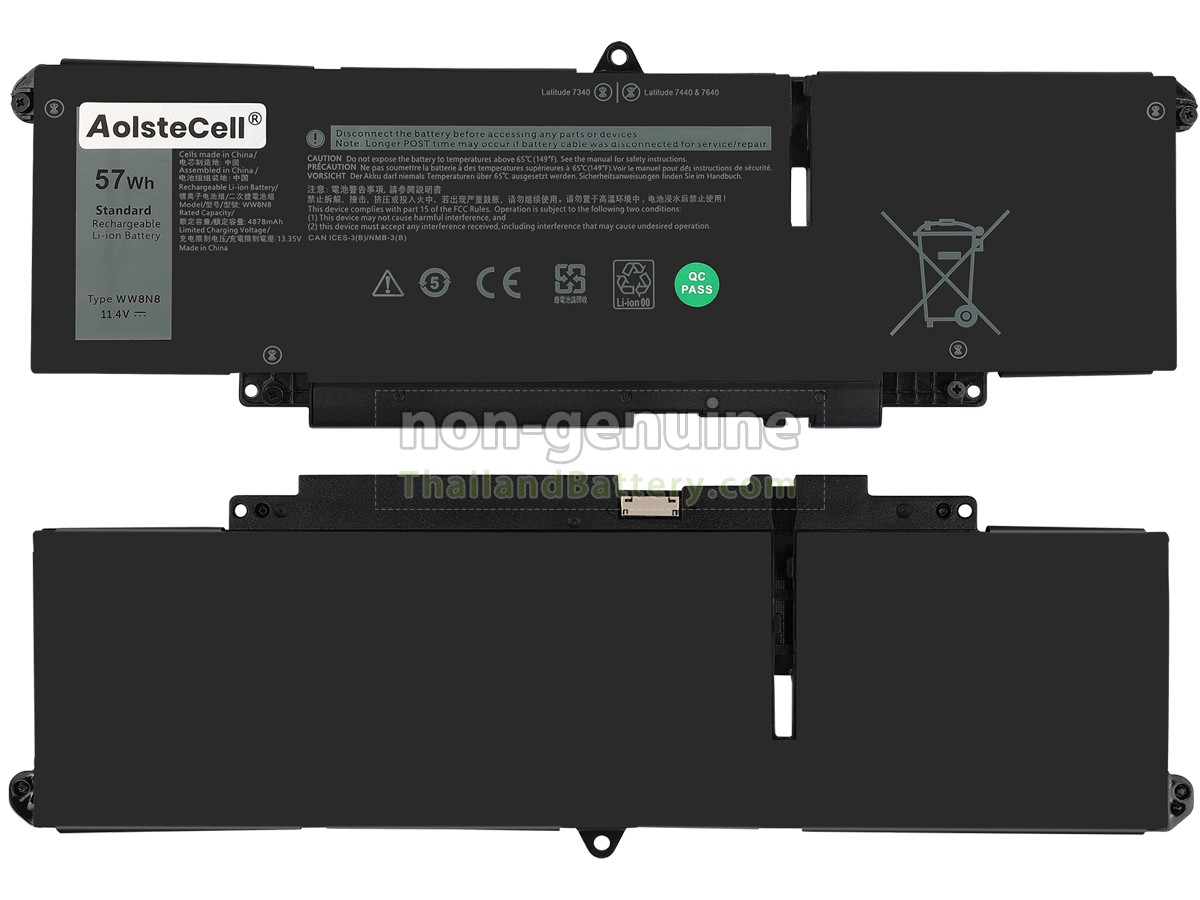 แบตเตอรี่สำหรับ Dell P175G001
