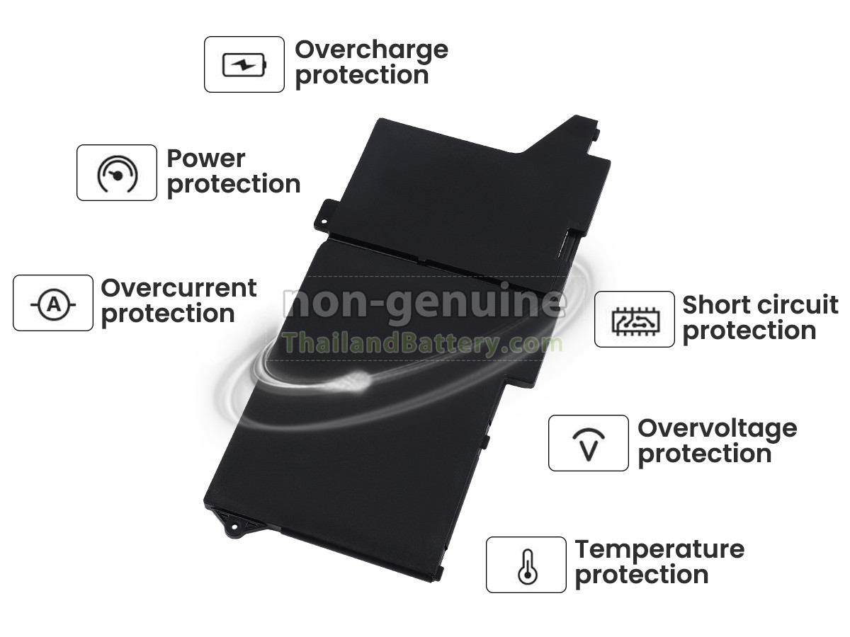 แบตเตอรี่สำหรับ Dell M3KCN