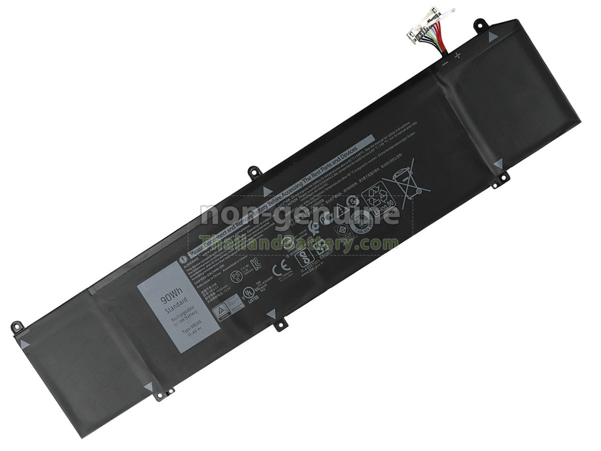 แบตเตอรี่สำหรับ Dell XRGXX