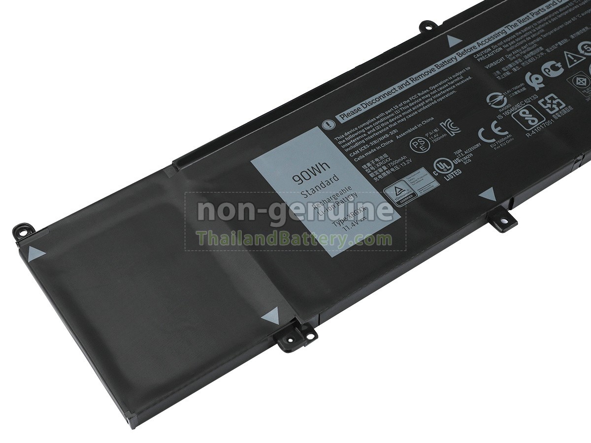 แบตเตอรี่สำหรับ Dell XRGXX