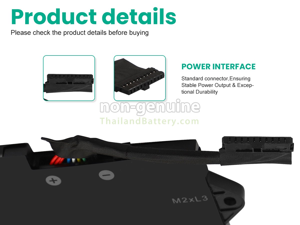 แบตเตอรี่สำหรับ Dell P153G001