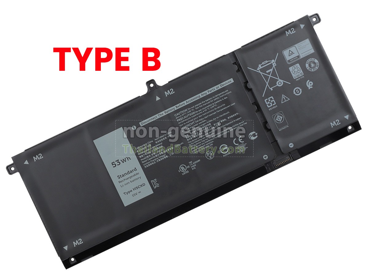 แบตเตอรี่สำหรับ Dell Inspiron 7405 2-IN-1