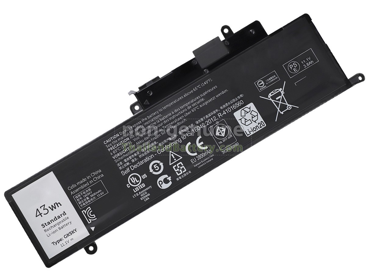 แบตเตอรี่สำหรับ Dell Inspiron 7359 2-IN-1