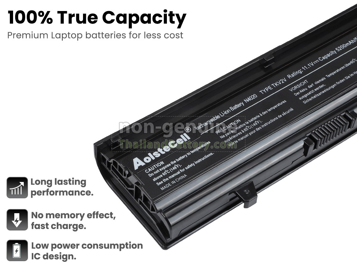 แบตเตอรี่สำหรับ Dell Inspiron N4020D
