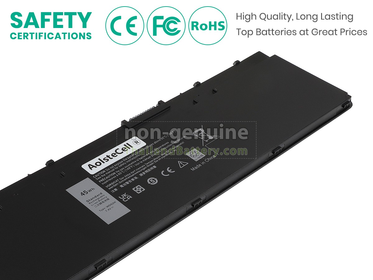 แบตเตอรี่สำหรับ Dell Latitude E7240 ULTRABOOK