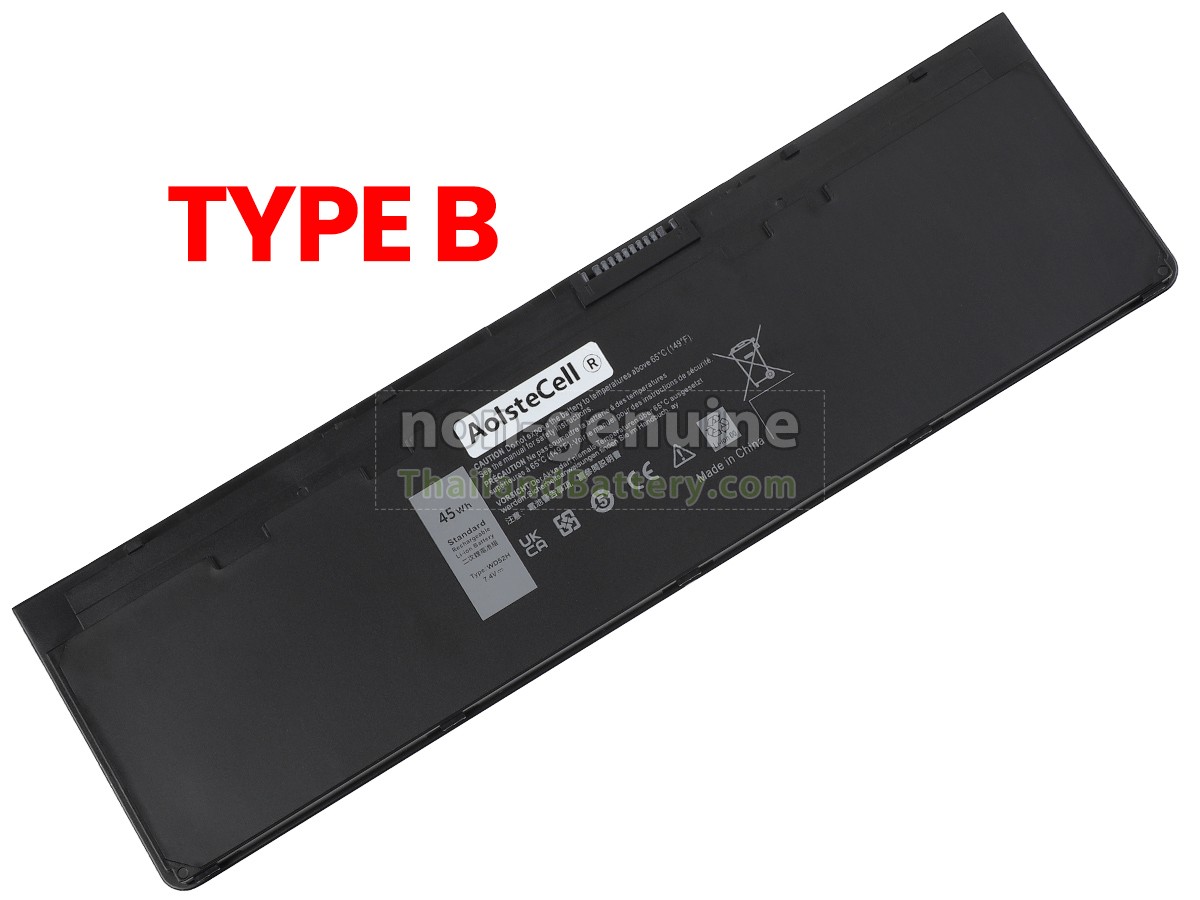 แบตเตอรี่สำหรับ Dell Latitude E7240 ULTRABOOK