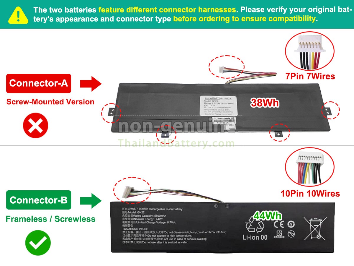 แบตเตอรี่สำหรับ DERE R30PRO