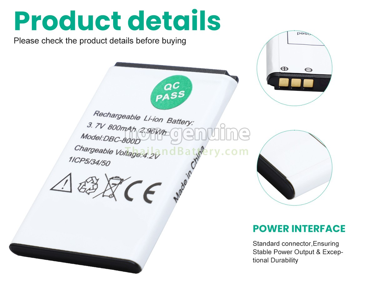 แบตเตอรี่สำหรับ DORO PX-3371-912