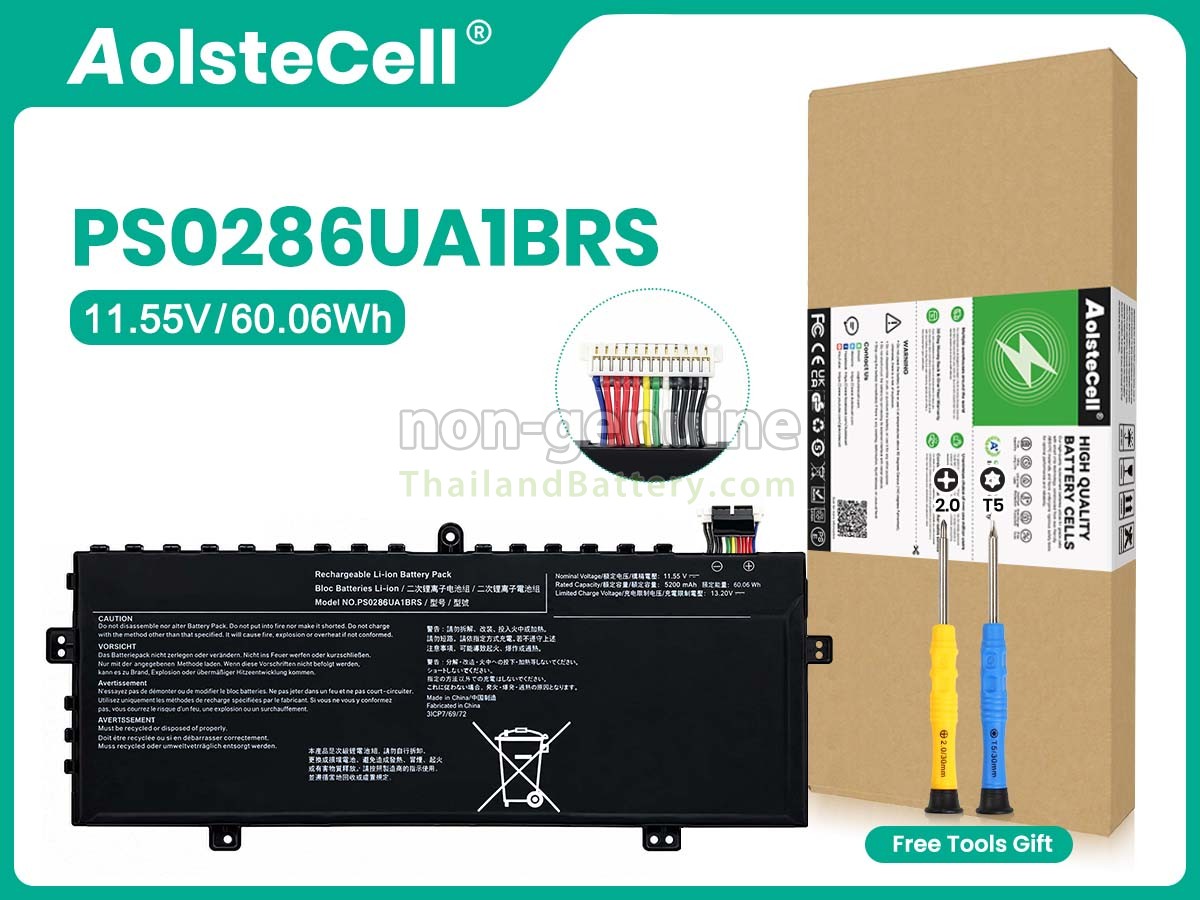 แบตเตอรี่สำหรับ Dynabook PS0286UA1BRS
