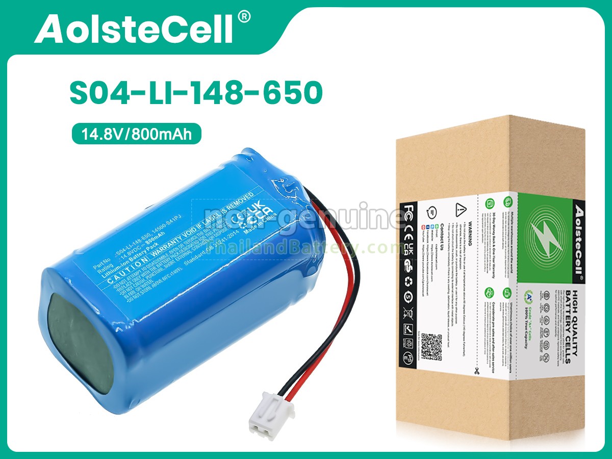 แบตเตอรี่สำหรับ Ecovacs WINBOT W830