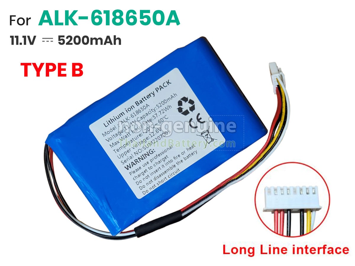 แบตเตอรี่สำหรับ Eloik ALK-80