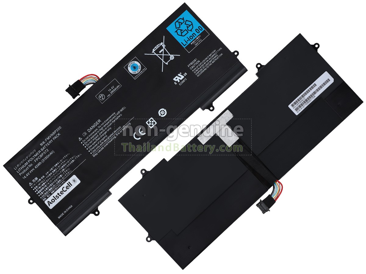 แบตเตอรี่สำหรับ Fujitsu FMVNBP220