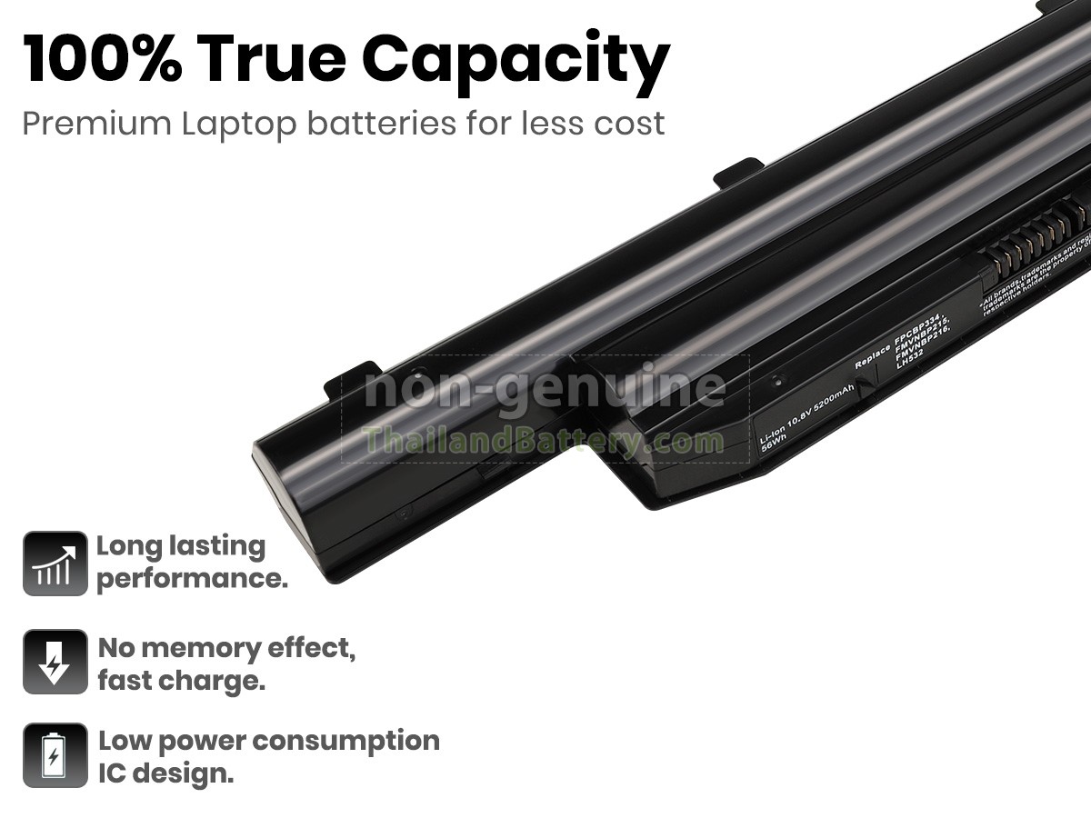 แบตเตอรี่สำหรับ Fujitsu FPB0271