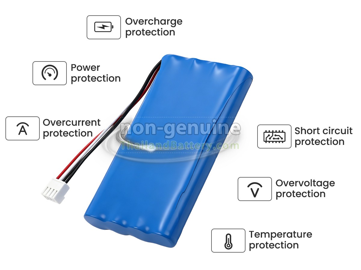 แบตเตอรี่สำหรับ Fukuda FCP-7101